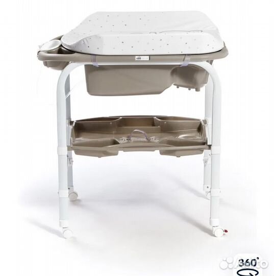 Детская ванночка с пеленальным столиком