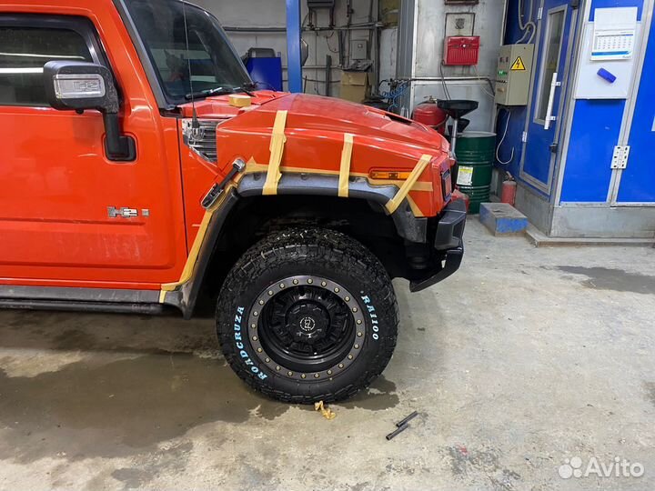 Расширители колесных арок E&G на Hummer H2