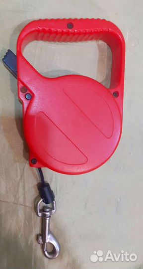 Поводок-рулетка, миски для маленькой собачки