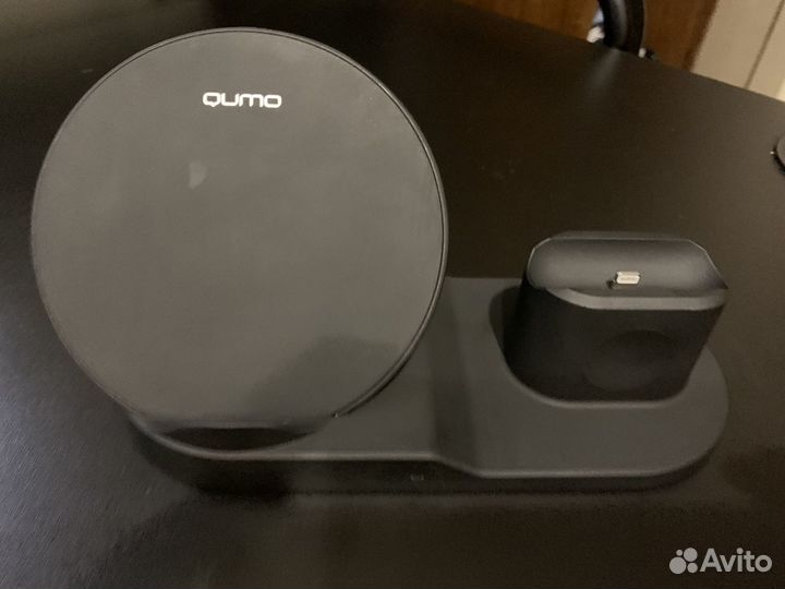 Беспроводная зарядка qumo Poweraid Qi iTrio 2