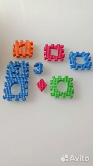 Детский мягкий конструктор