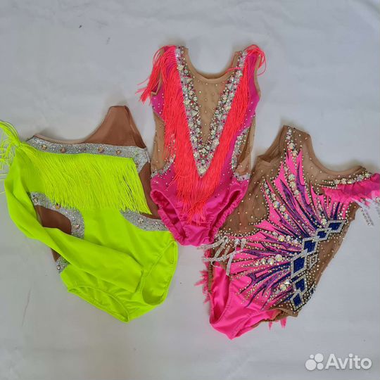 Купальники для гимнастики 128-134, 134-140,146