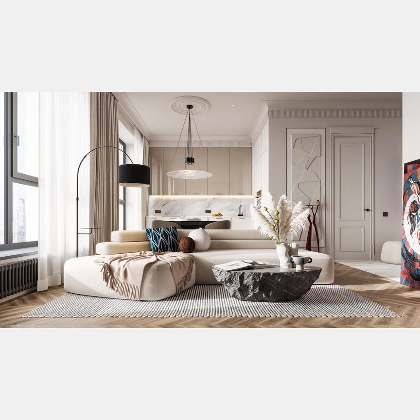 3-к. квартира, 103,5 м², 37/40 эт.