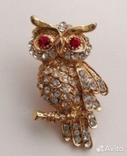 Брошь Аврора Бореалис Чехословакия, винтаж