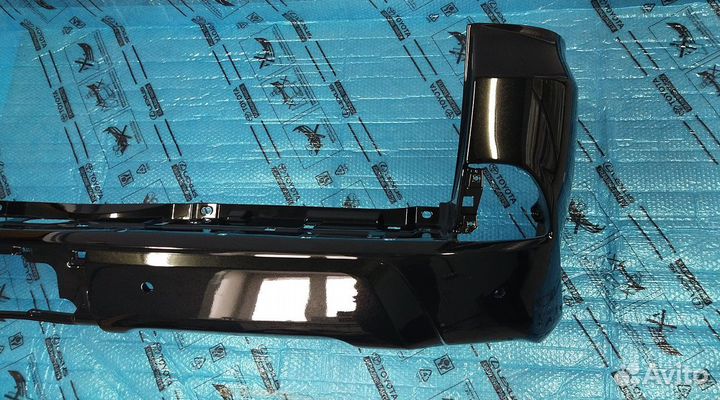 Задний бампер Лексус лх 450d Оригинал черный 15-21