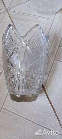 Конфетница хрусталь СССР