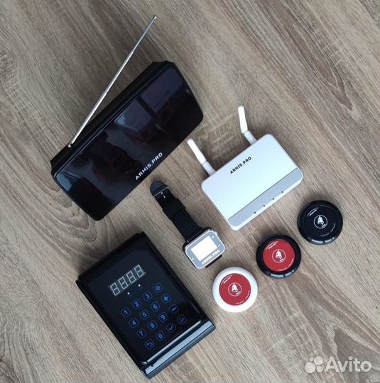 Кнопка вызова официанта системы вызова персонала