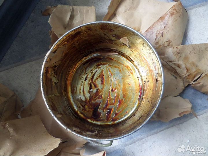 Котелок ркка военный круглый ВОВ оригинал.Склад