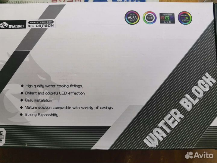 Водоблок видеокарты Gigabyte RTX 3070 Aorus Master