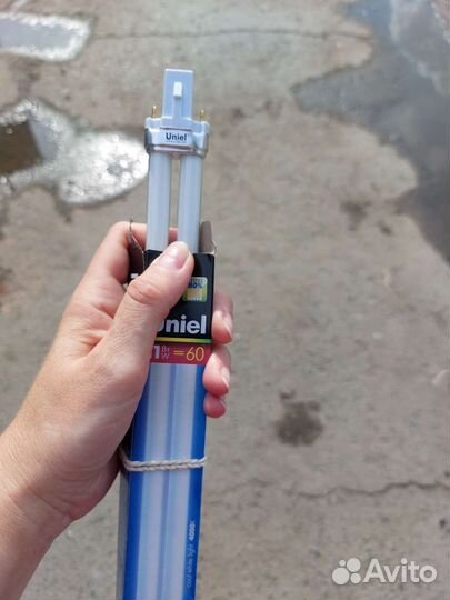 Лампа люминисцентная G-23.Новая