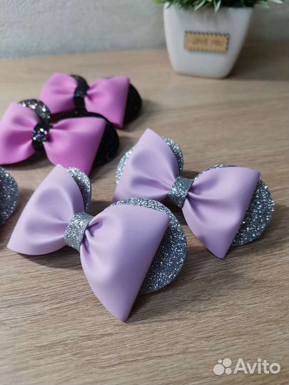 Бантики для волос ручной работы