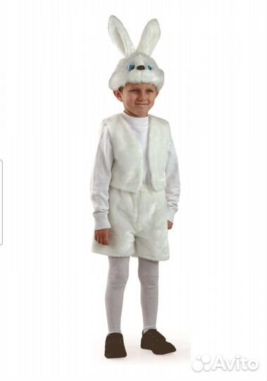 Новогодний костюм зайчика