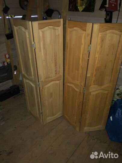 Дверцы деревянные раздвижные