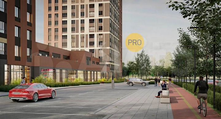 2-к. квартира, 58,2 м², 19/25 эт.