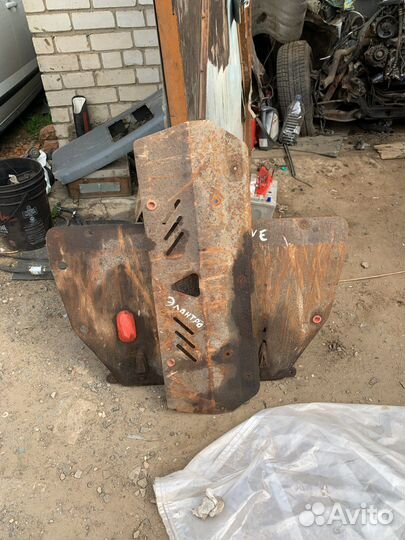 Защита двигателя hyundai elantra 3 XD