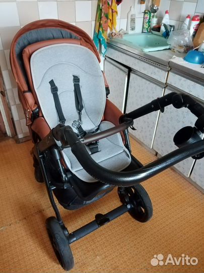 Коляска 3 в 1 roan bass soft
