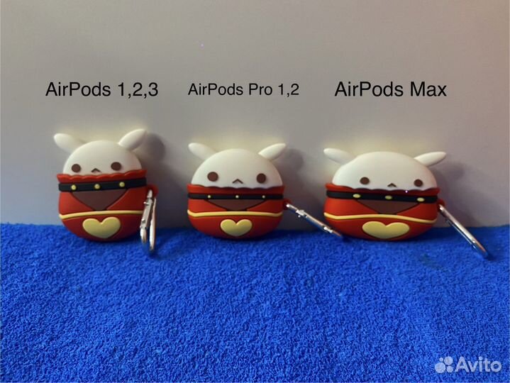 Чехол для airpods pro геншин Genshin Хутао Кли