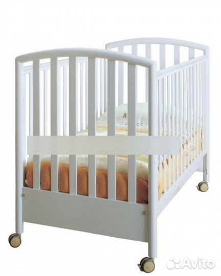 Детская кроватка Раli с ящиком и матрасом