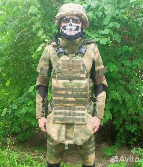 Бронежилет с плитами бр5