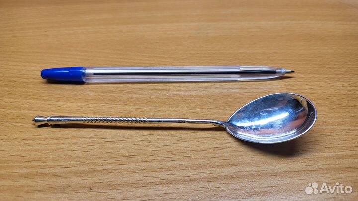 Серебряная ложка 84 проба царская