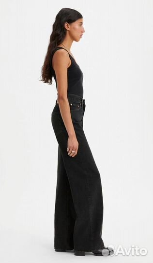 Джинсы levis wide leg 27