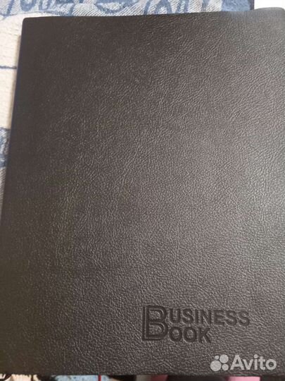 Блокноты ежедневники большой экокожа