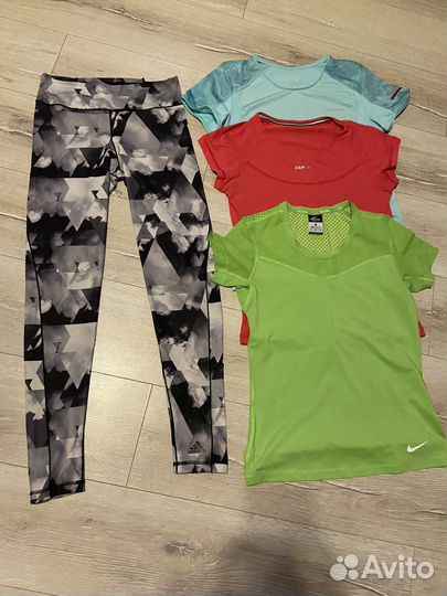 Спортивные вещи adidas, nike, reebok