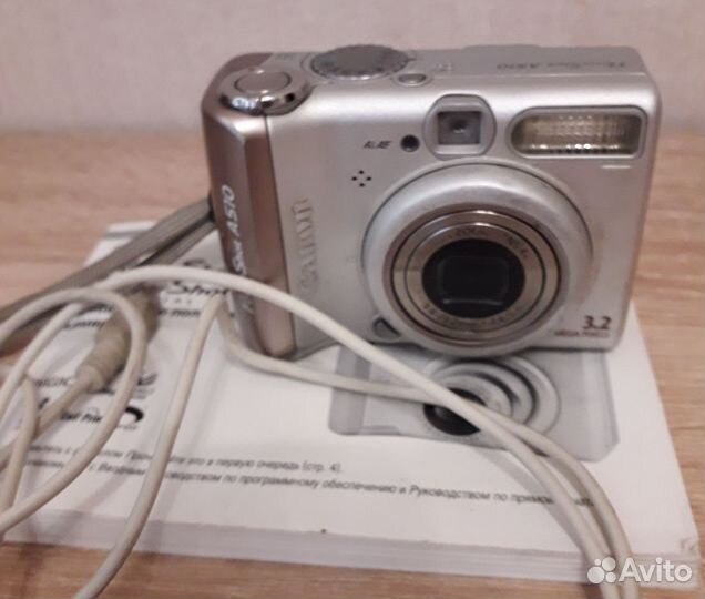 Компактный фотоаппарат canon