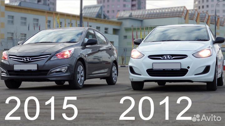 Хендай Солярис 2017-2022 кузовные запчасти ноускат