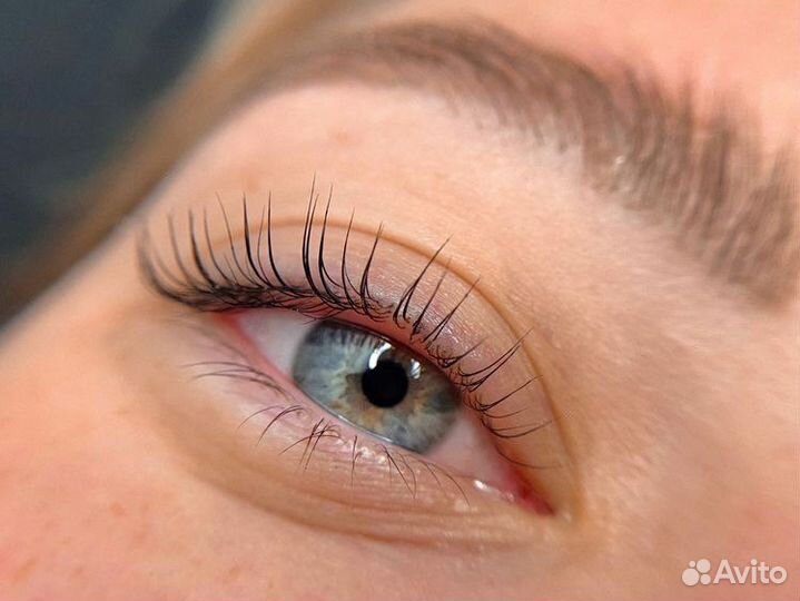 Ламинирование ресниц, брови