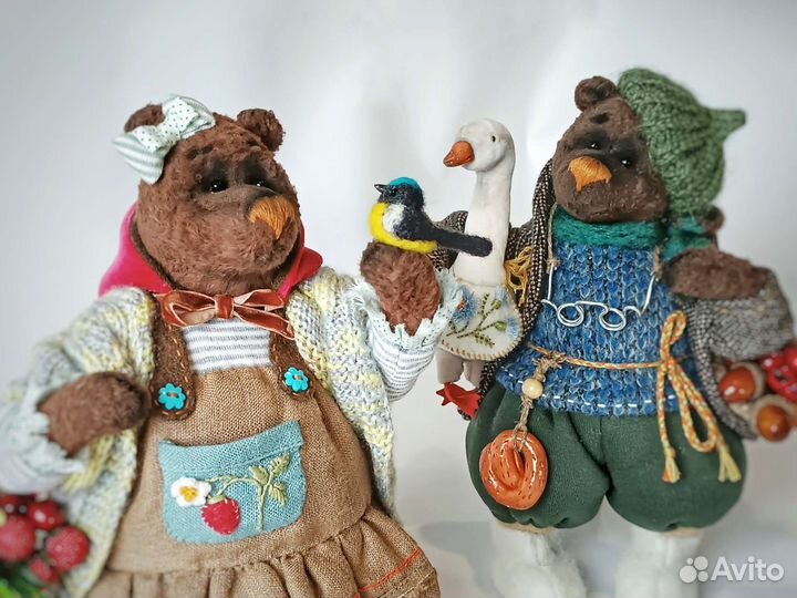 Пара мишек Тедди