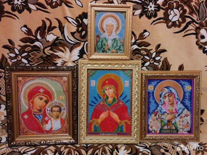 Иконы из бисера