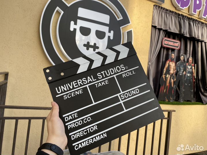 Кинохлопушка для киносъёмки реалистичная