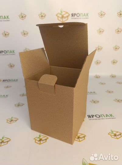 Картонная коробка самосборная 12x12x15