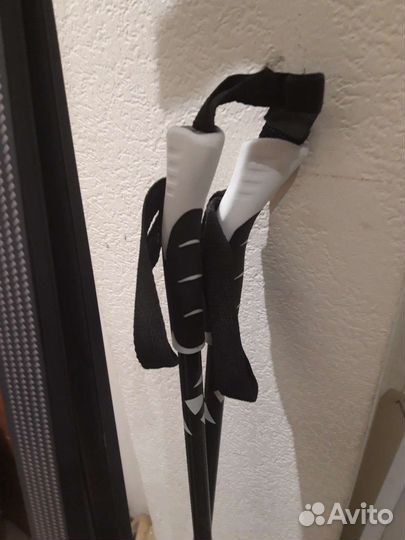 Лыжи палки ботинки