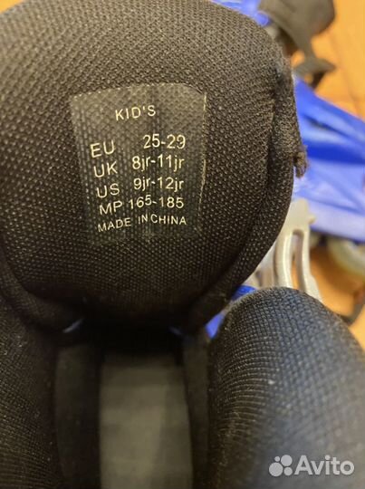 Ролики раздвижные детские Roces + шлем/щитки