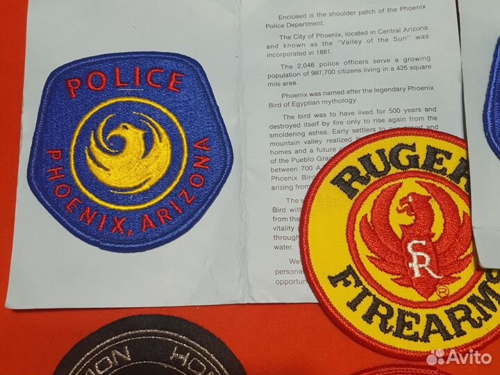 Нашивки шевроны полиции США Оригинал