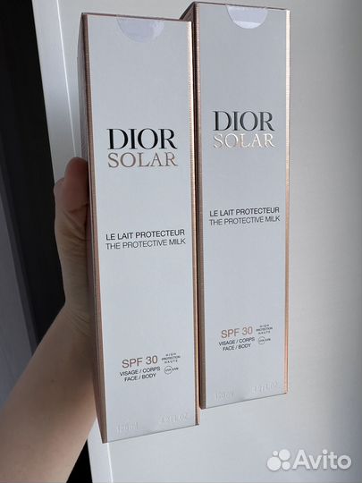 Dior solar spf 30 солнцезащитное молочко Оригинал