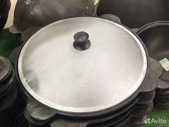 Казан чугунный 12 литров (Узбекистан)