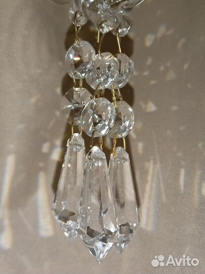 Хрустальные подвески на рожок Чехия