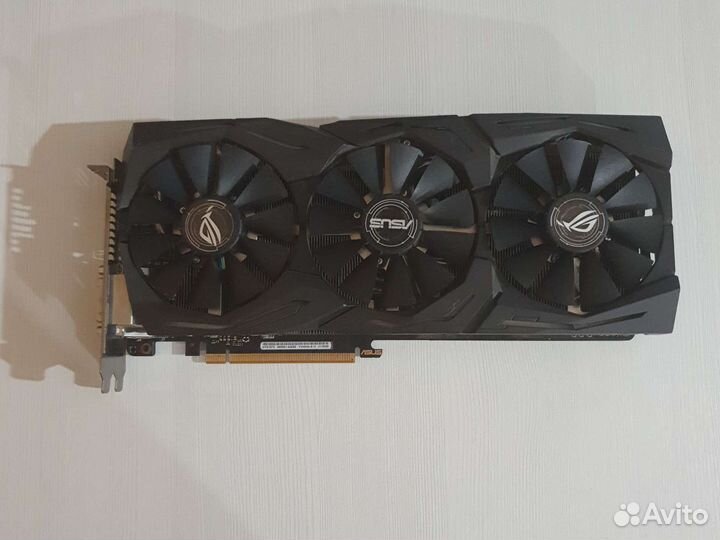 Видеокарта asus ROG strix-GTX1070-8G-gaming