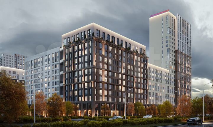 Квартира-студия, 28 м², 6/25 эт.