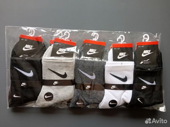 Мужские носки Nike Adidas