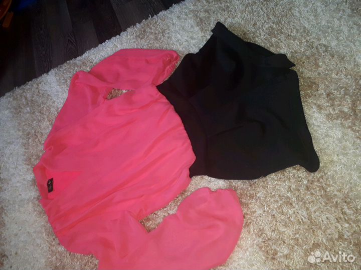 Комбезик -яркий верх,плотные шортики тянутся