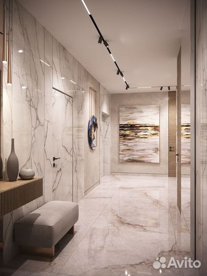 Скрытые двери под покраску