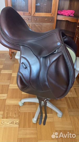 Седло конкурное с карбоновым ленчиком