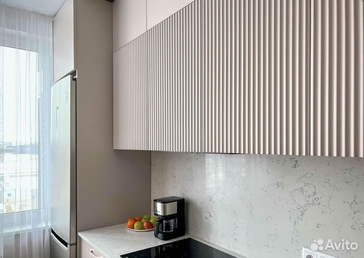 Кухня Розово-Алая напрямую от фабрики на заказ