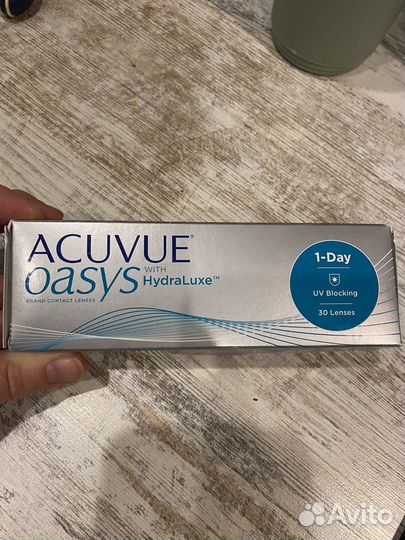 Контактные линзы acuvue oasys HydraLuxe -2