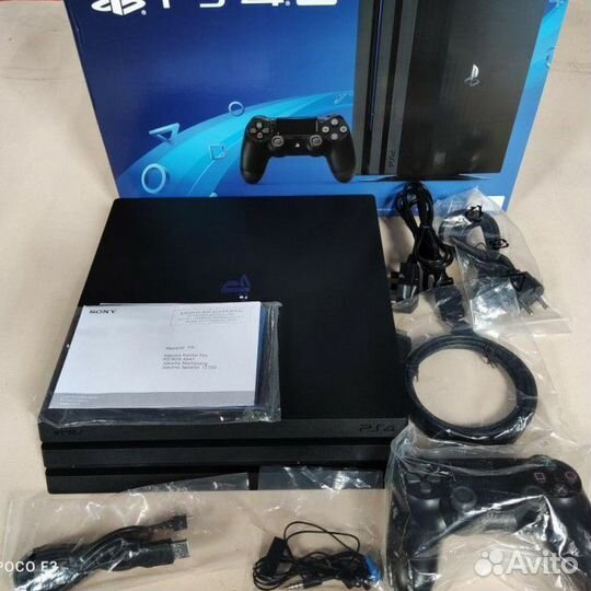 PS4 PRO 1TB+3 игры на дисках+ckидка/гарантия
