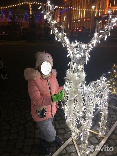 Зимний комбинезон на девочку 6-7 лет